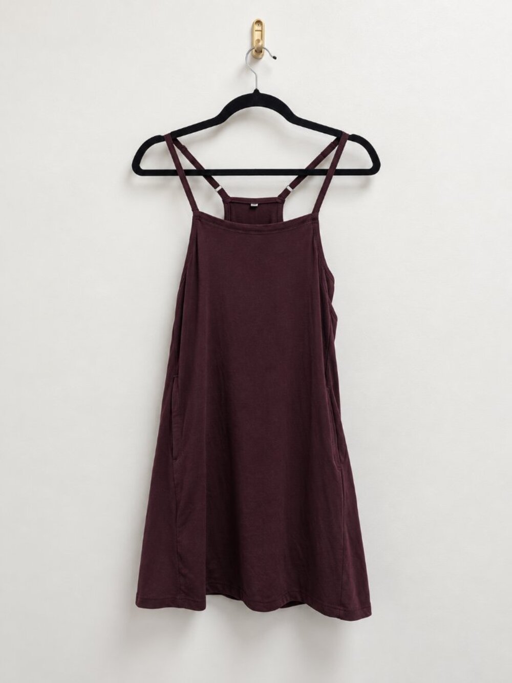Maroon Romper Dress
